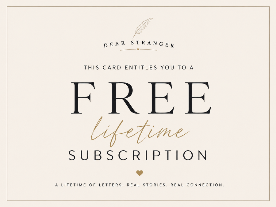 A lifelong subscription