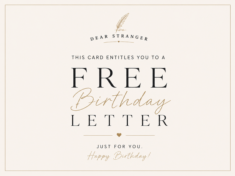 Dear You Birthday